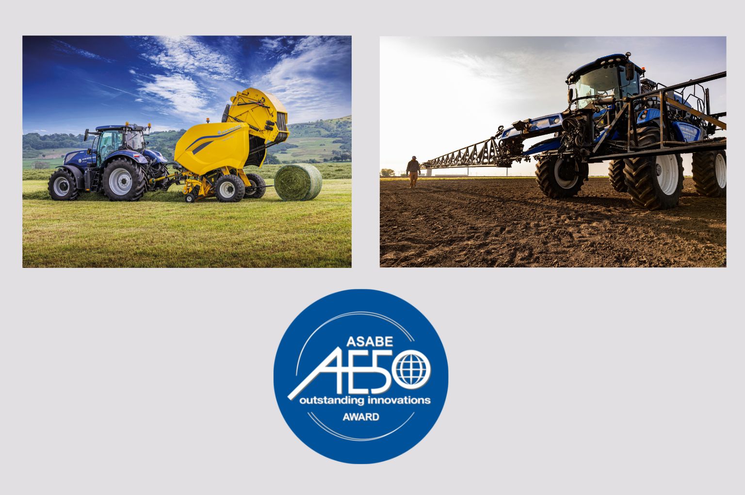 AE50 awards for New Holland