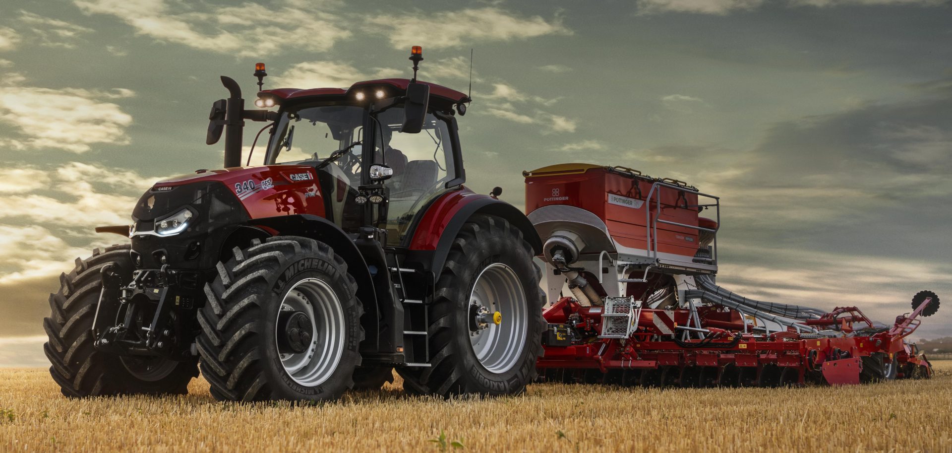 European preview of the Optum 340 CVXDrive from Case IH
