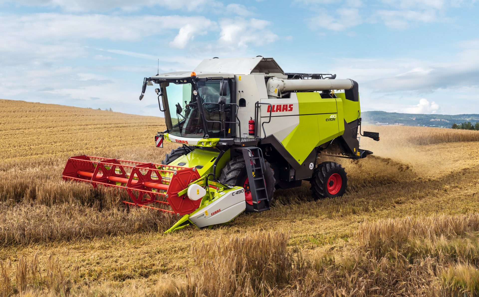 Evion completes Claas combine line-up