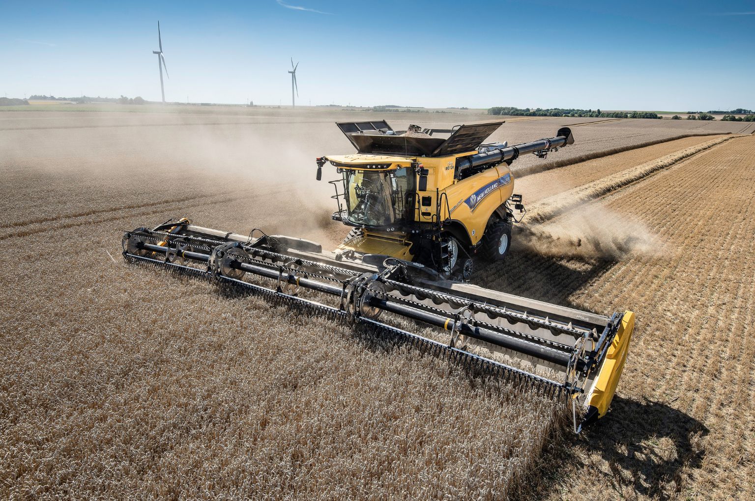 New Holland and MacDon work together