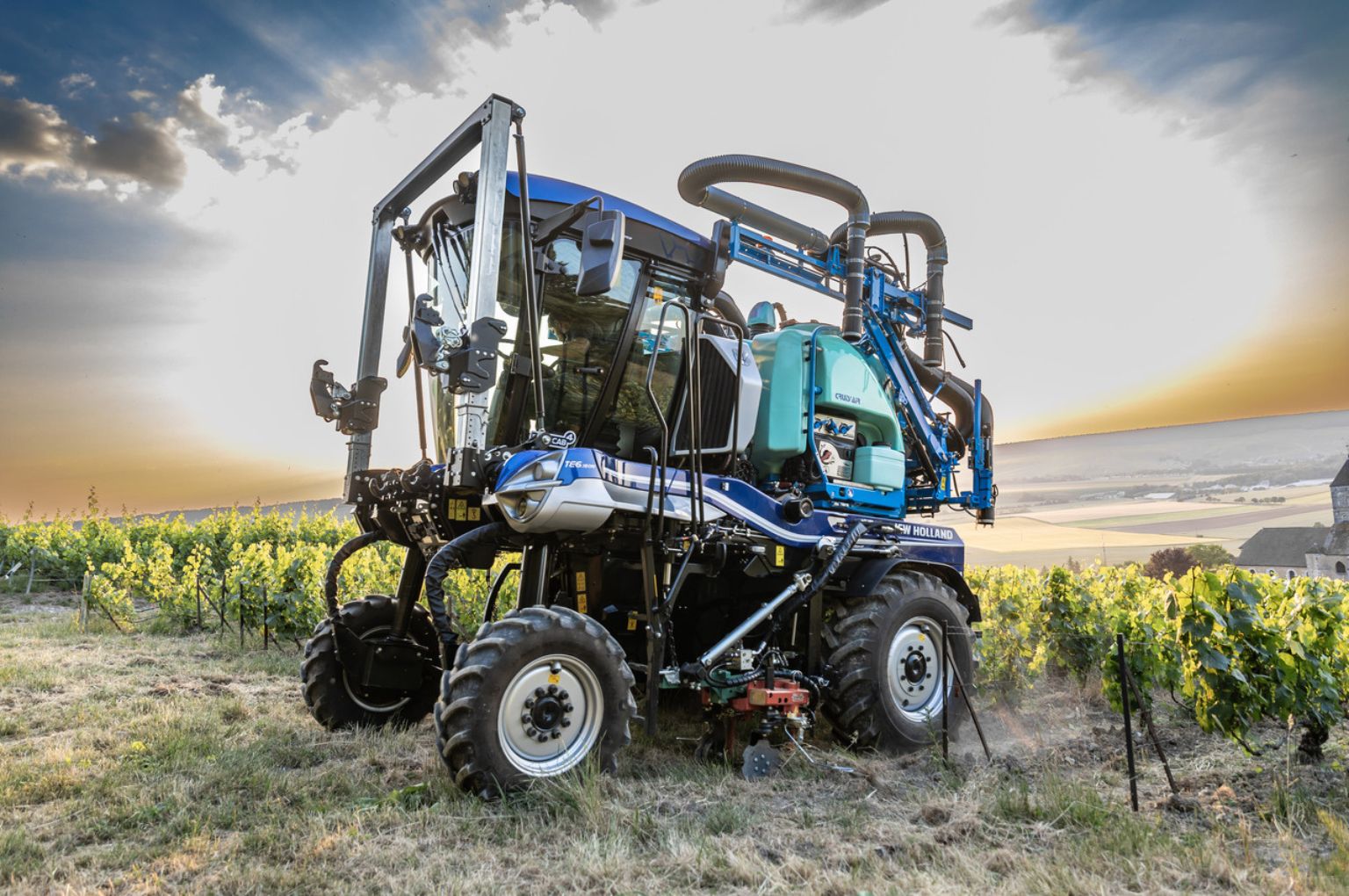 New Holland straddle tractor is reality