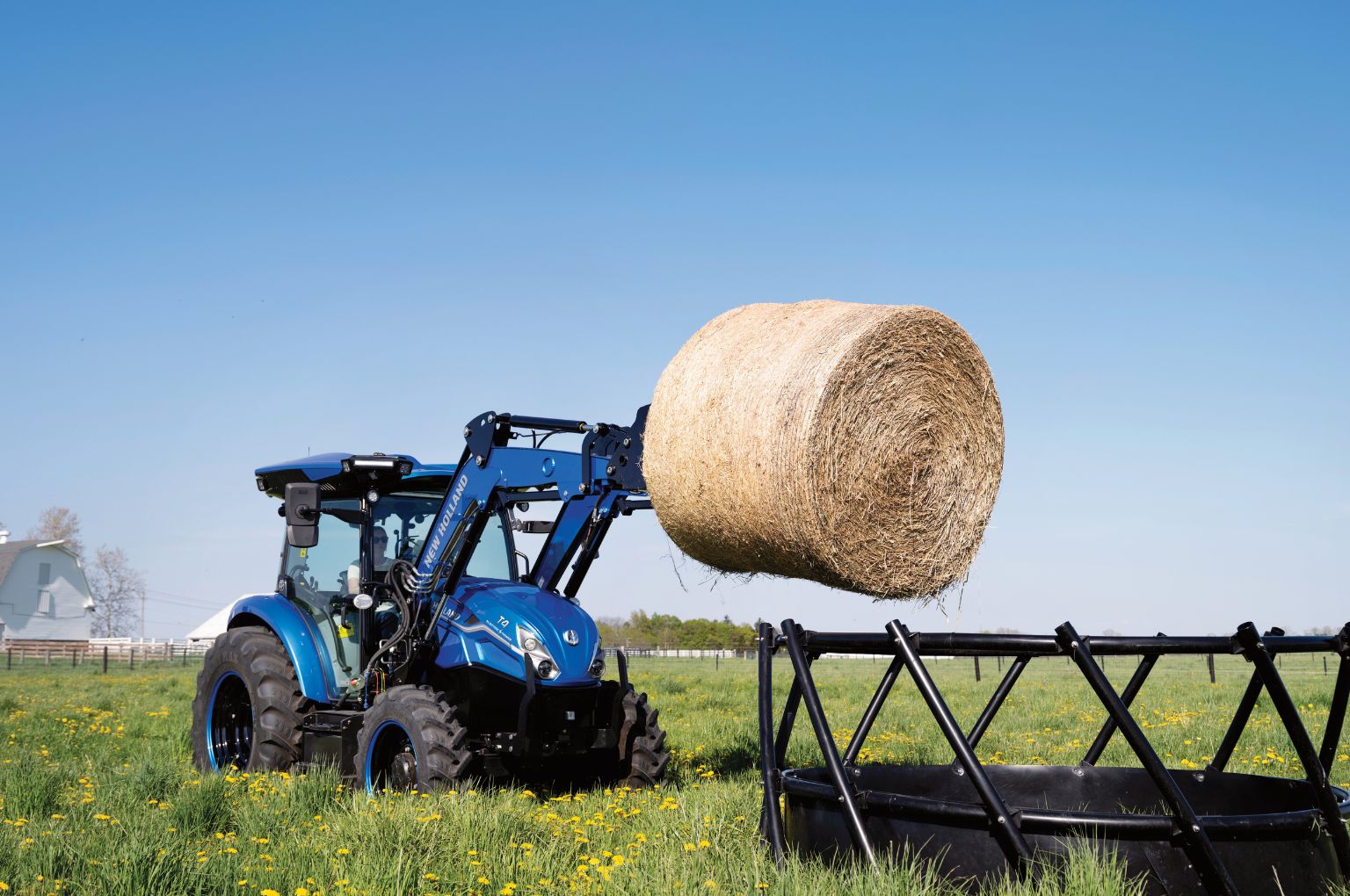 New Holland T4 Electric takes off