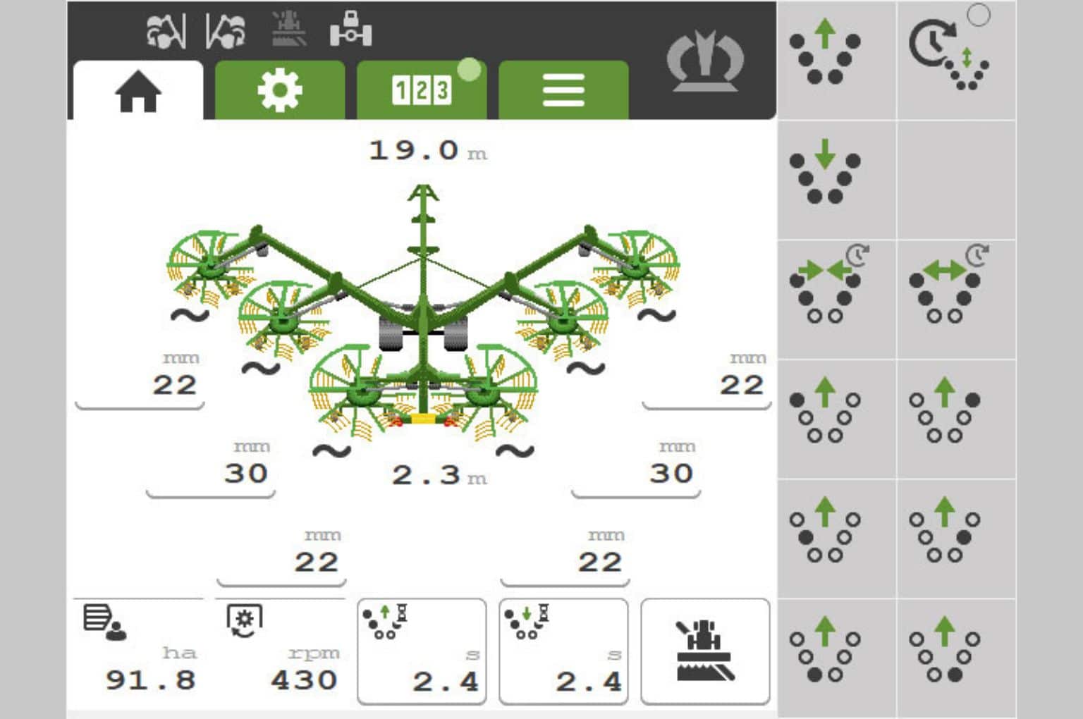 New ISOBUS user interface from Krone