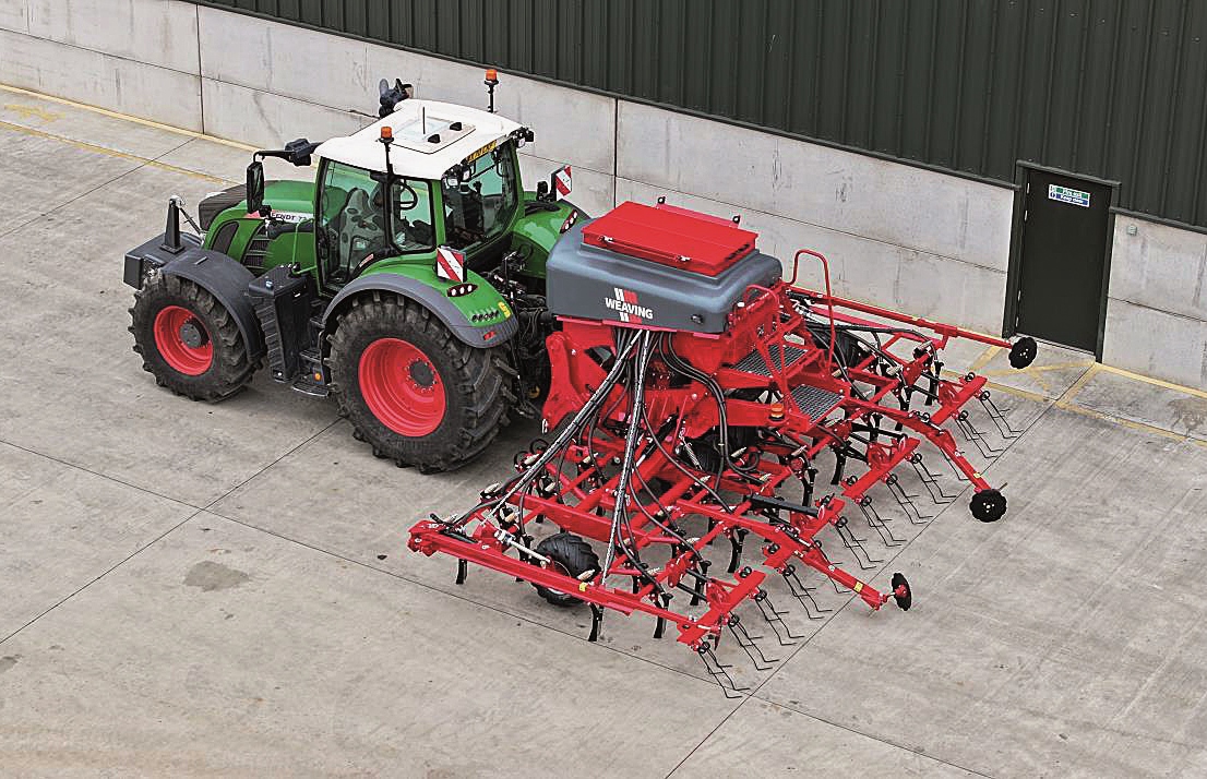 Weaving Lynx drill and trailed ED at Agritechnica