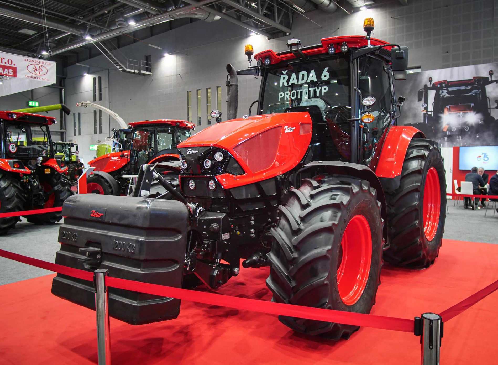 Zetor show new 6 series tractor