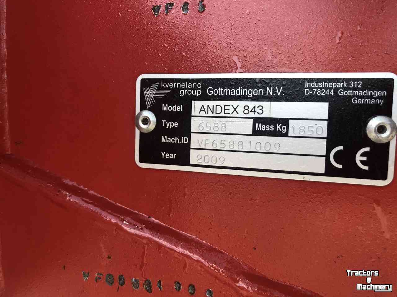 Andaineur Vicon Andex 843