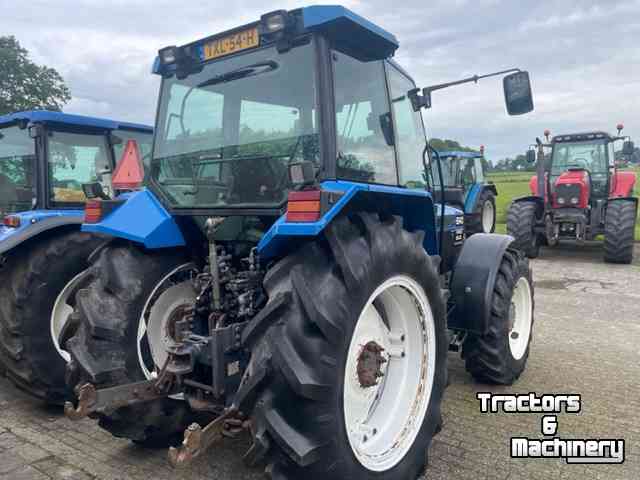 Tracteurs New Holland 6640 SLE 16/16-speed, Zuidberg fronthef + frontpto