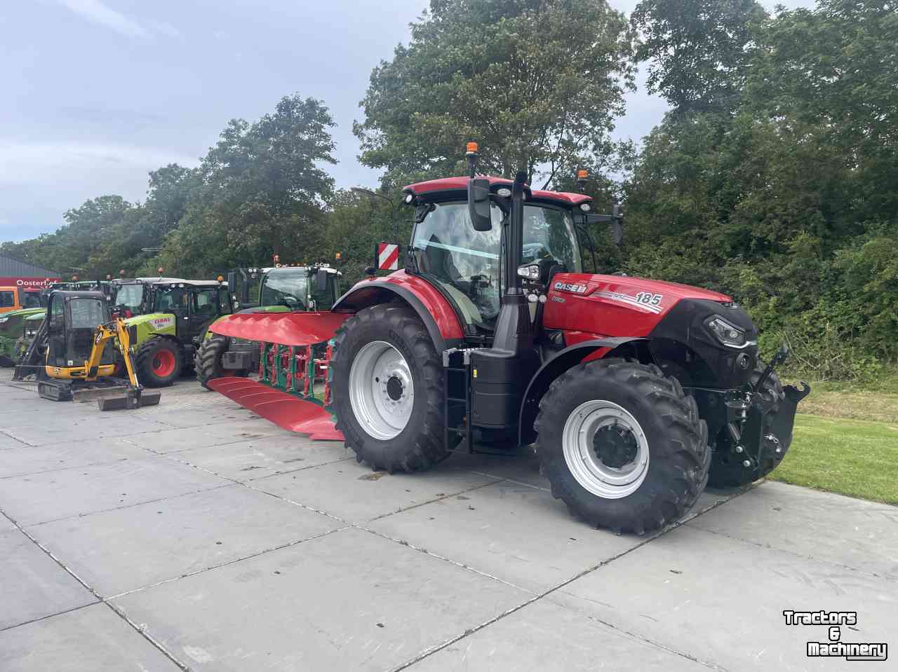 Tracteurs Case-IH Puma 185 AFS Connect   Ploegtrekker