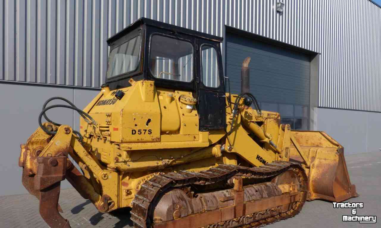 Chargeuse sur pneus Komatsu D57S Crawler Loader + Ripper