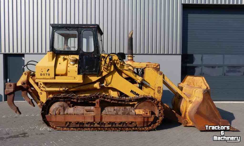 Chargeuse sur pneus Komatsu D57S Crawler Loader + Ripper