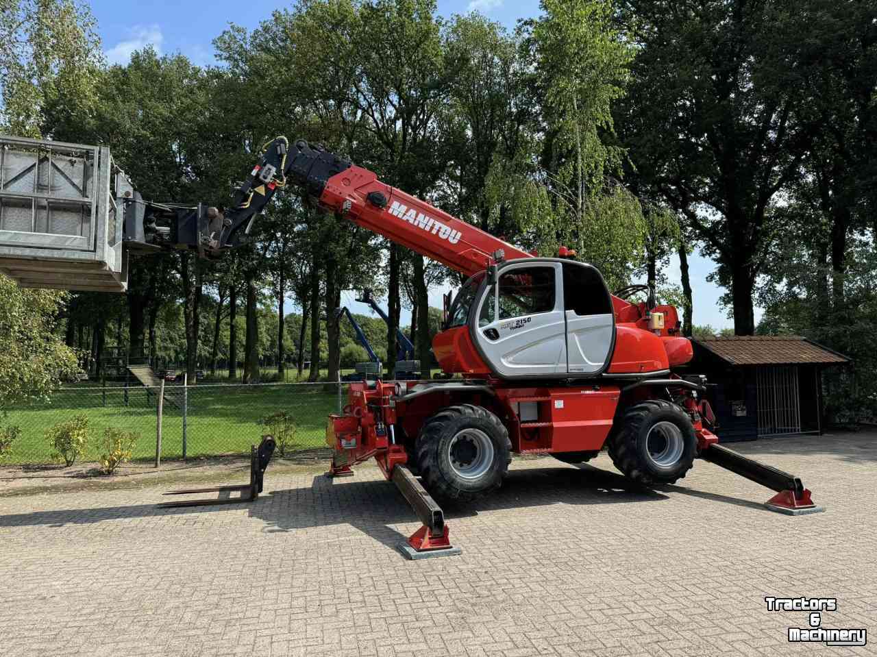 Chargeur Télescopique Manitou MRT 2150 Roterende verreiker