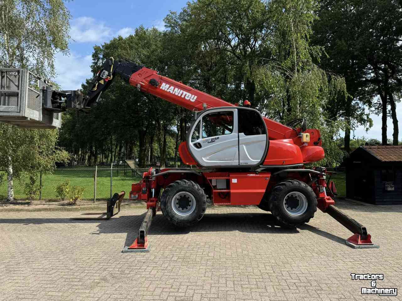 Chargeur Télescopique Manitou MRT 2150 Roterende verreiker