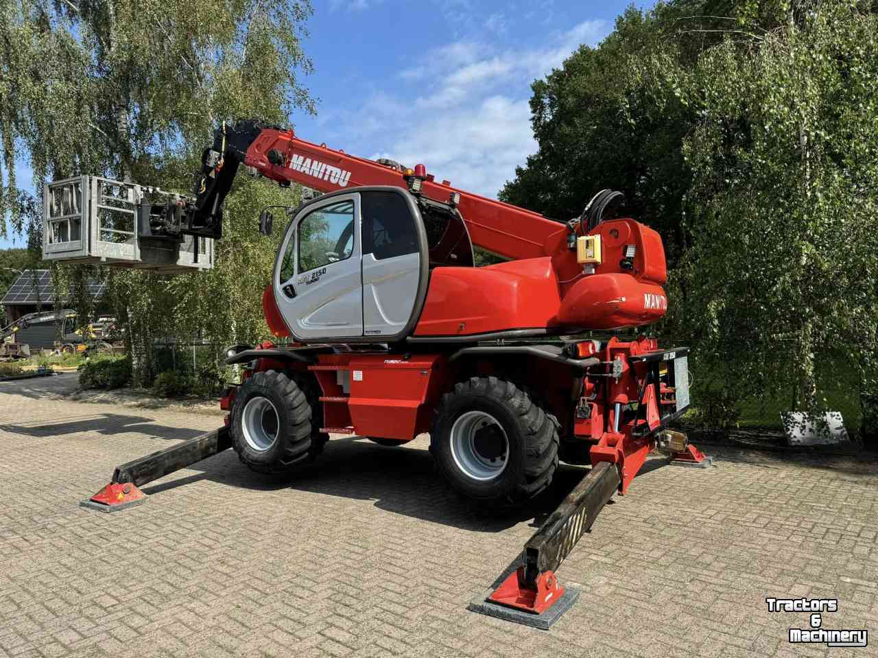 Chargeur Télescopique Manitou MRT 2150 Roterende verreiker