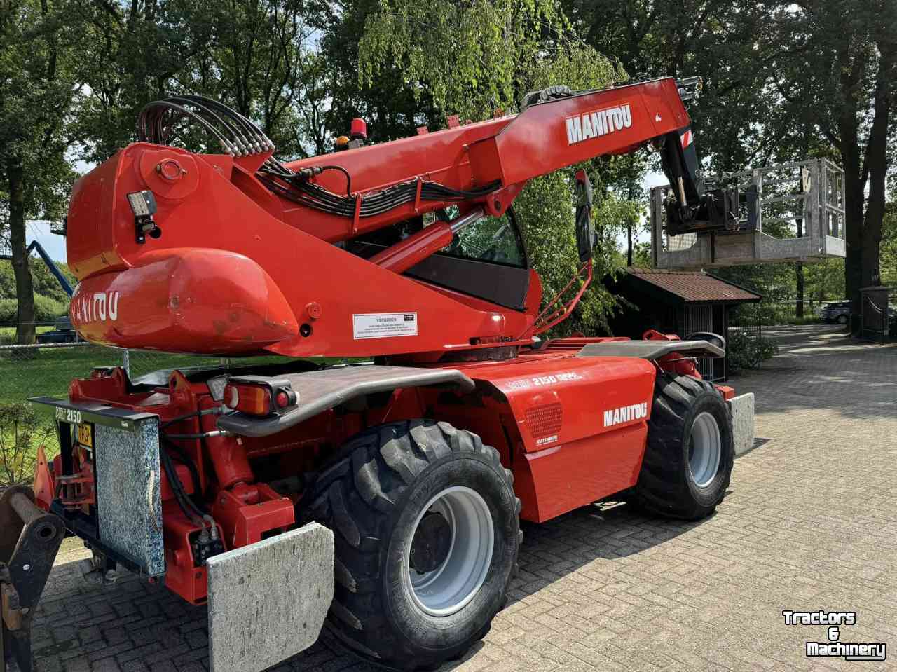 Chargeur Télescopique Manitou MRT 2150 Roterende verreiker