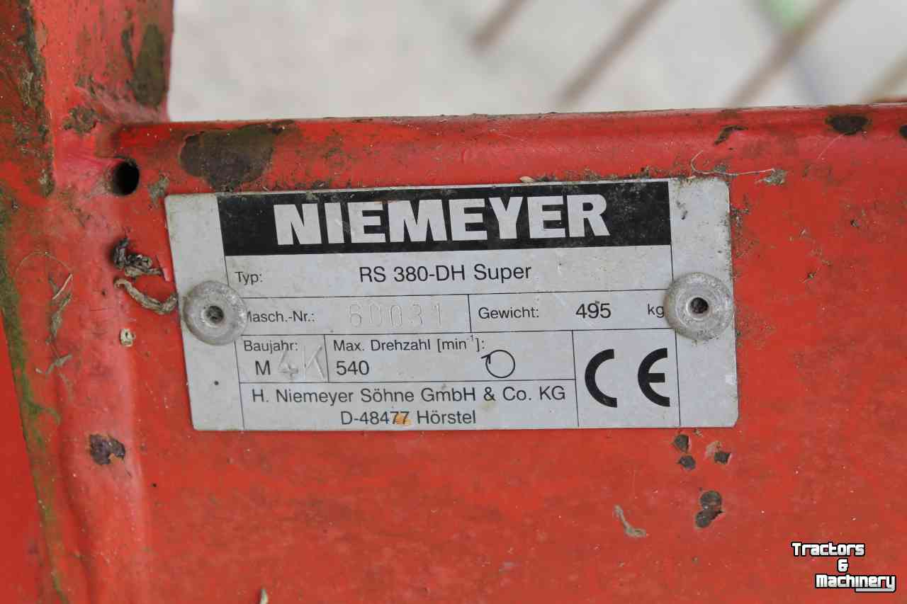 Andaineur Niemeyer RS380-DH enkel cirkelhark kantelhark defect