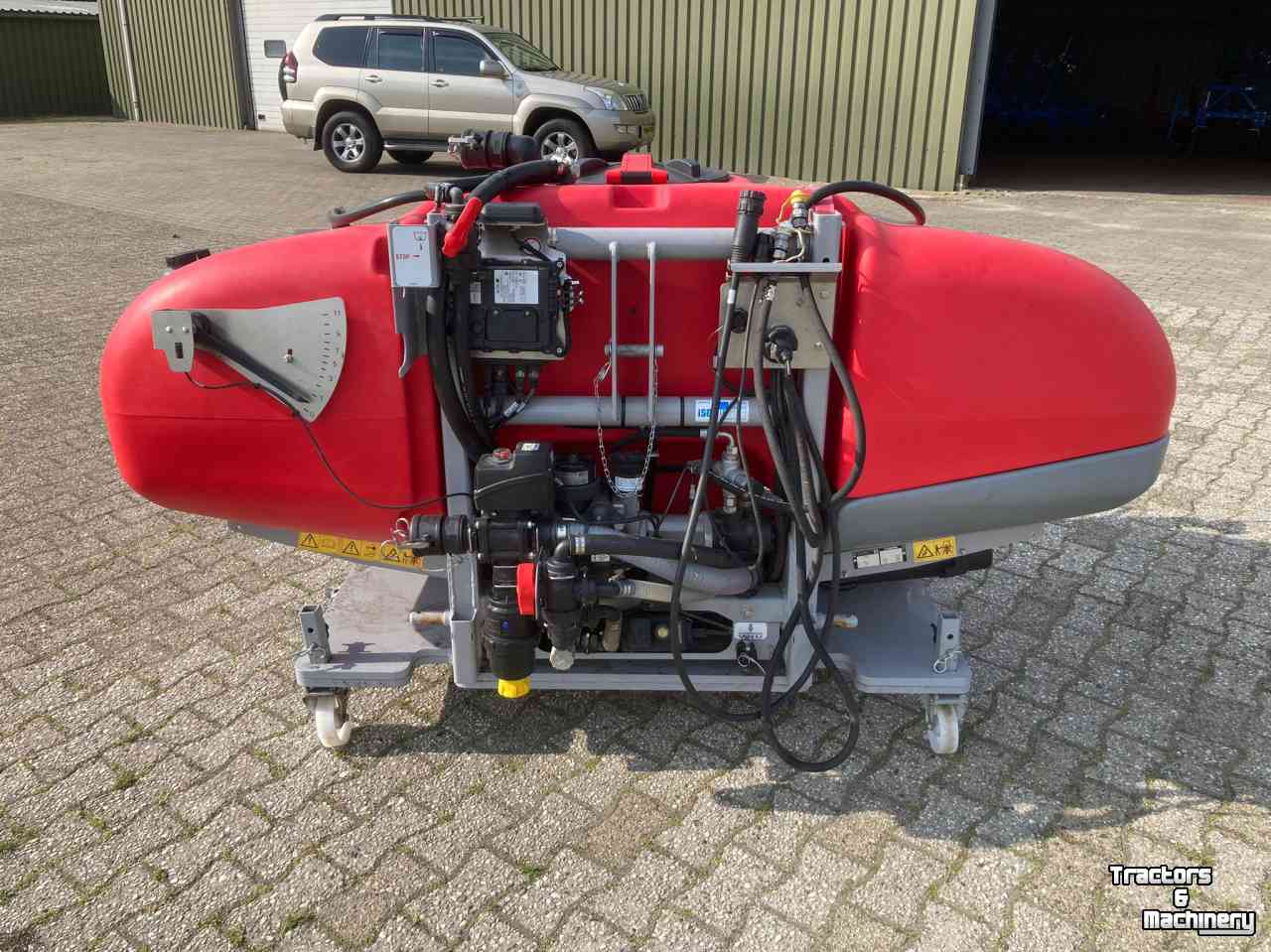 Pulvérisateur porté Steketee Sprayhub 1100 liter fronttank