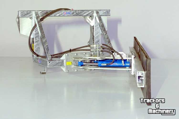 Rabot caoutchouc Qmac Module Mestschuif met rubbermat Mailleux aanbouw