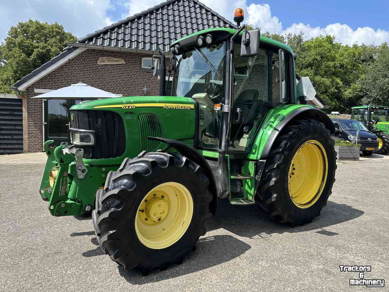 Tracteurs John Deere 6220 Premium PQ+ Fronthef-PTO