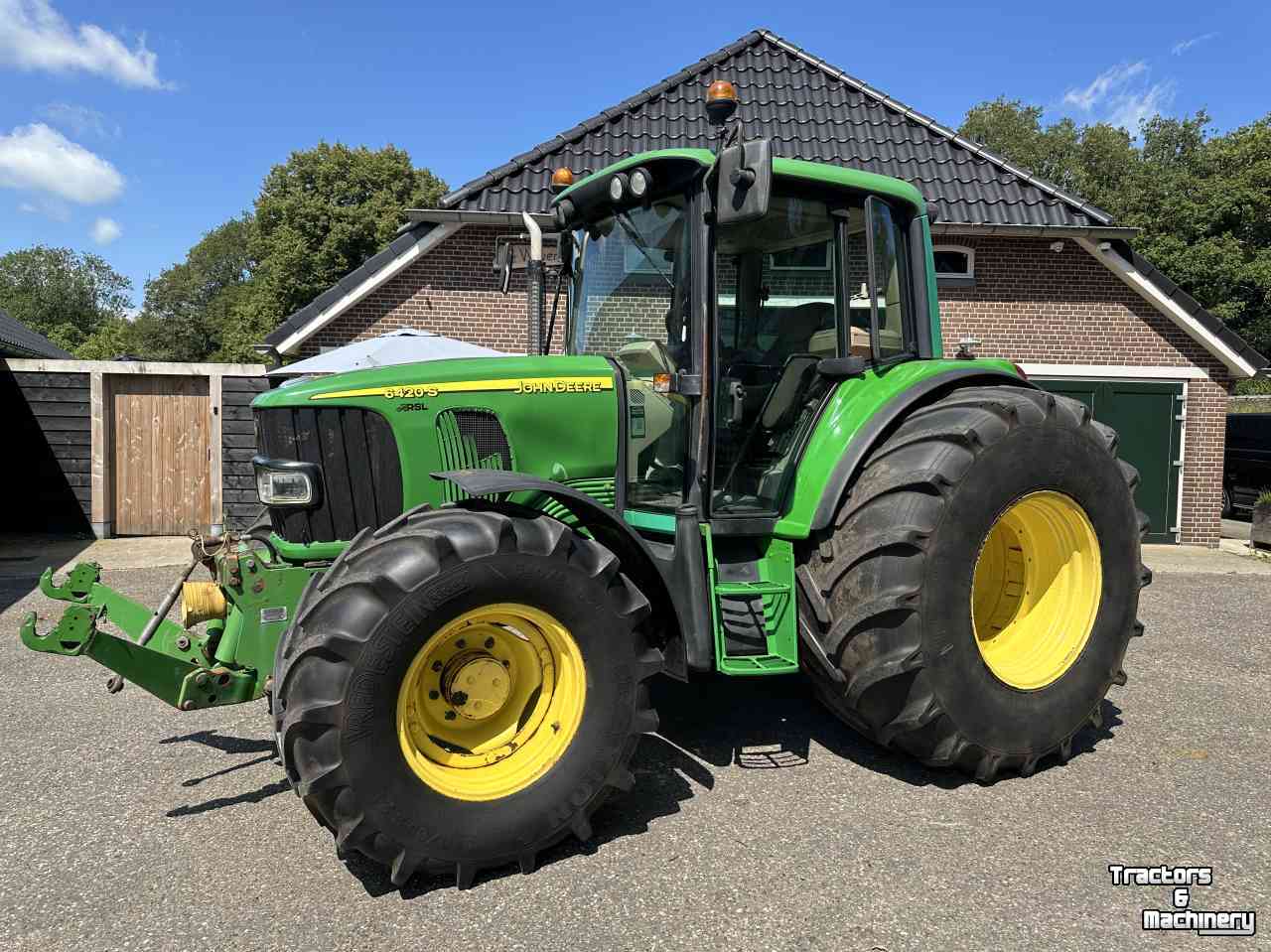 Tracteurs John Deere 6420S Premium Autopower Fronthef+PTO