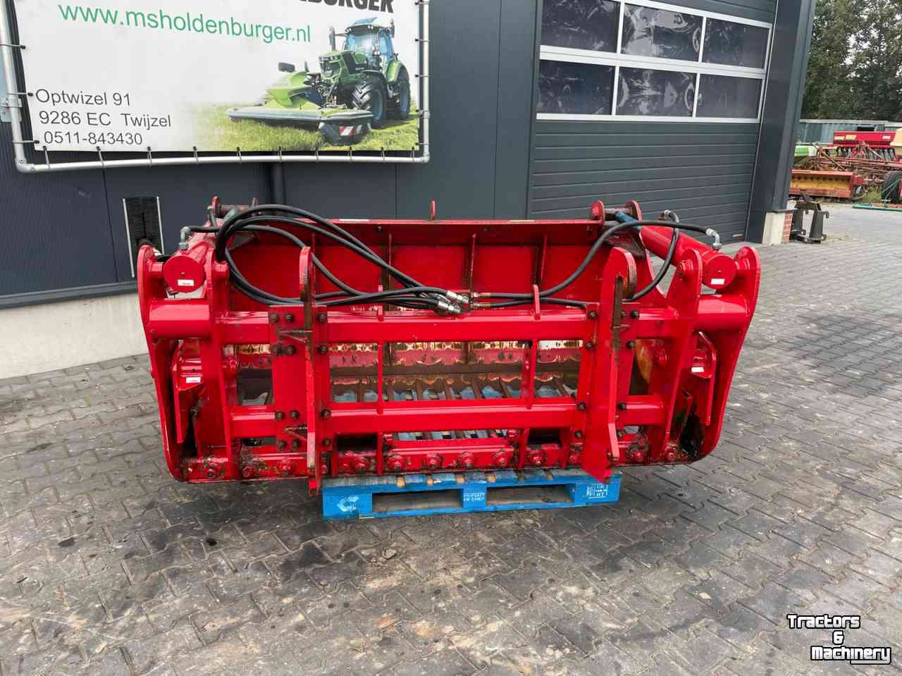 Coupe-blocs d'ensilage Redrock Telegator 200-100 kuilhapper