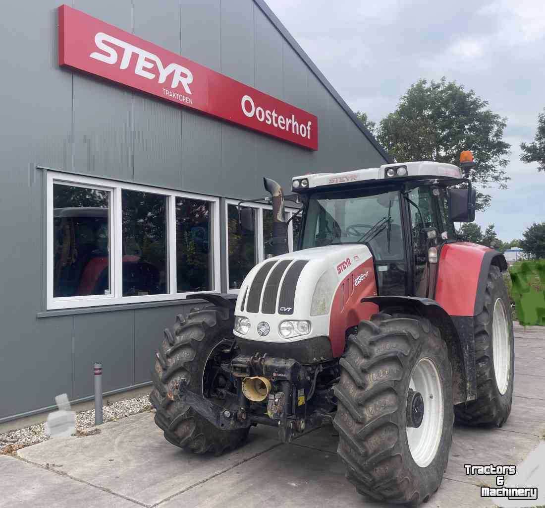 Tracteurs Steyr 6195CVT. Trimble fm 1000 ready