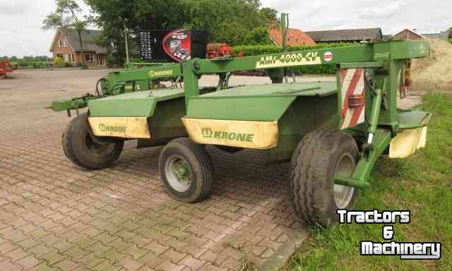 Faucheuse Krone AMC 4000 CV Schijvenmaaier