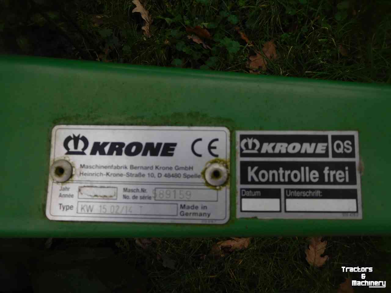 Faneur Krone KW 15.02/14T