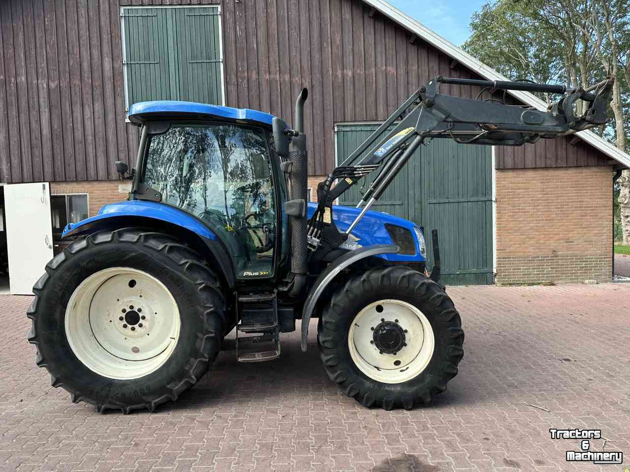 Tracteurs New Holland TS100A met voorlader