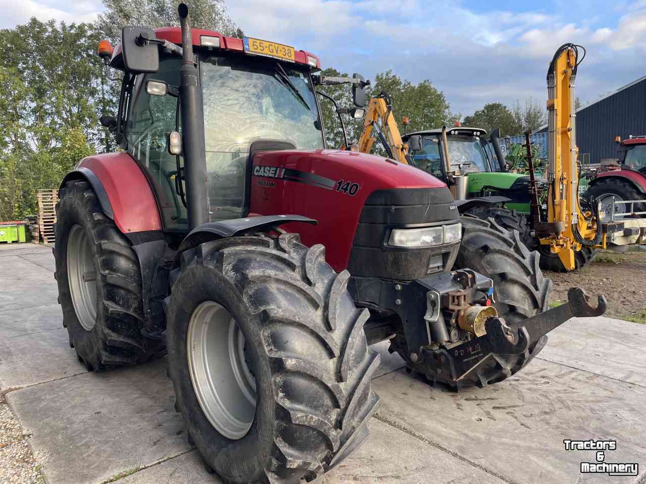 Tracteurs Case-IH Maxxum 140 multicontroller