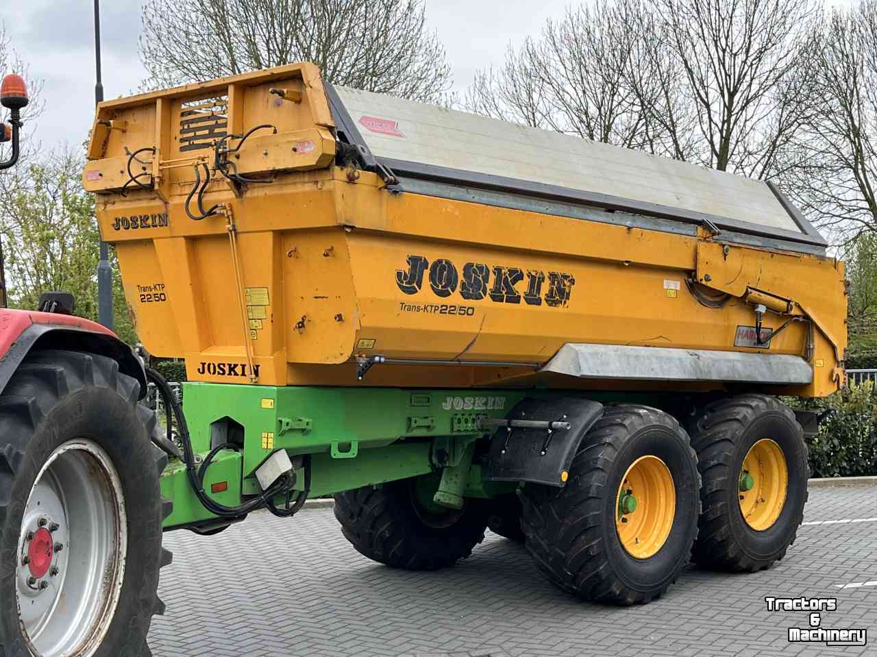 Tombereau / Benne TP Joskin Trans-KTP 22/50 grondkipwagen-Kipper-Dumper