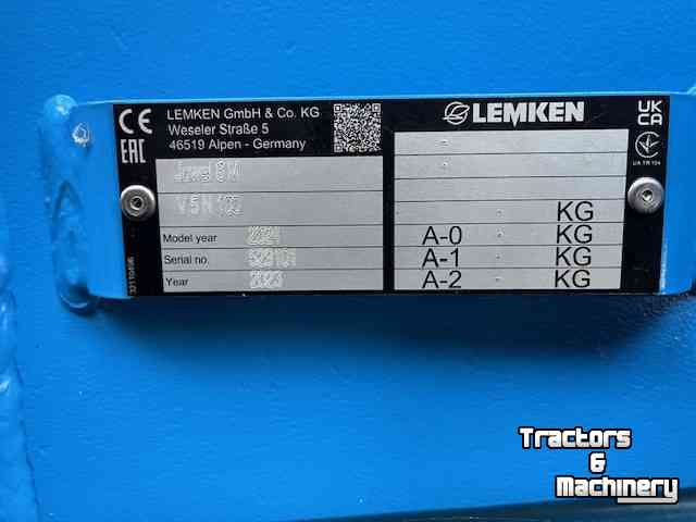 Charrues Lemken Juwel 8 V5 N100 met Flexpack