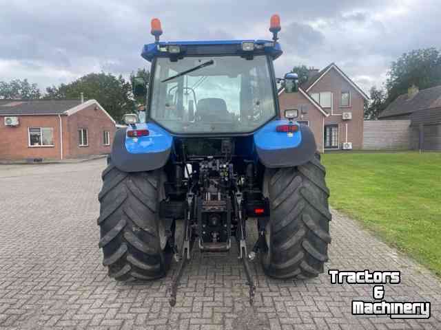 Tracteurs New Holland TM 140 Range Command, airco, fronthef + frontpto