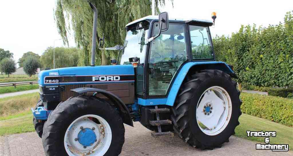 Tracteurs Ford 7840 SLE Tractor