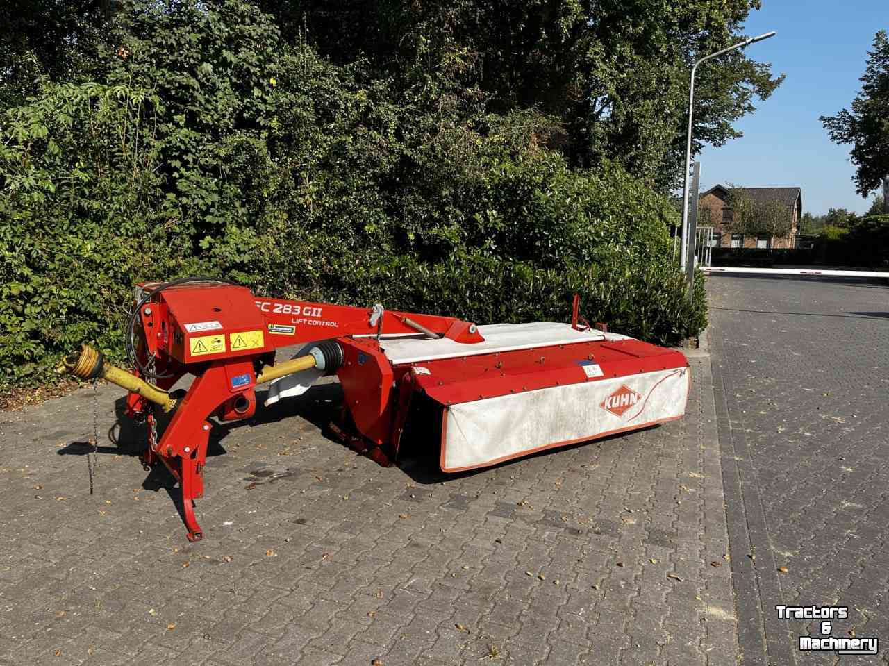 Faucheuse Kuhn FC 283 GII Lift control