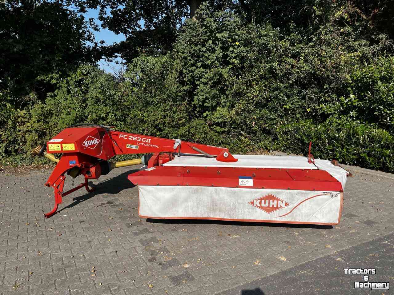 Faucheuse Kuhn FC 283 GII Lift control