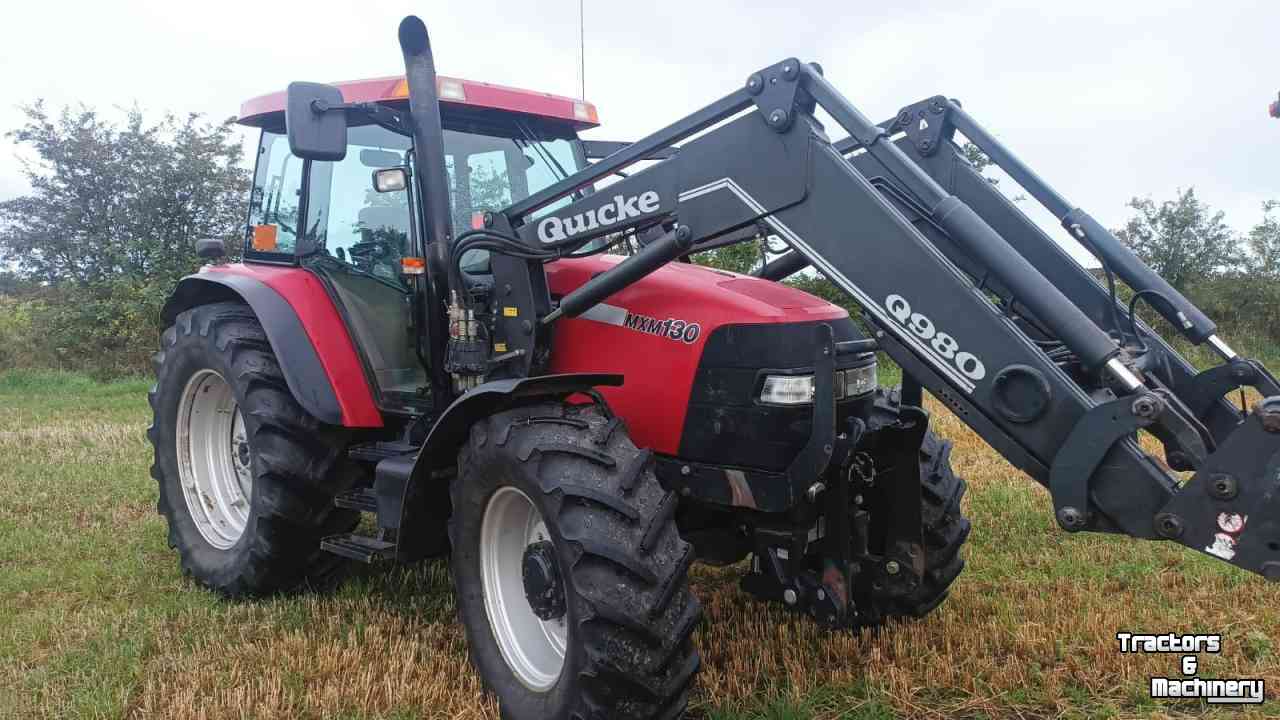 Tracteurs Case-IH MXM 130 quicke lader fh lucht