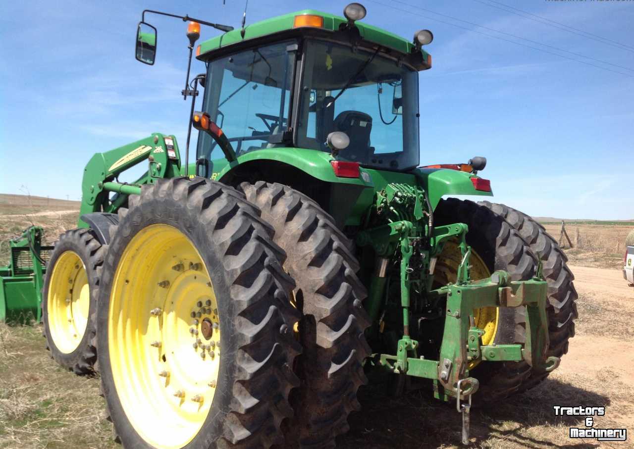 John Deere IVT MFWD LOADER TRACTOR GREELEY CO D Occasion Tracteurs