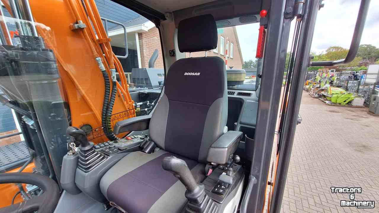 Pelles sur pneus Doosan DX140W-5