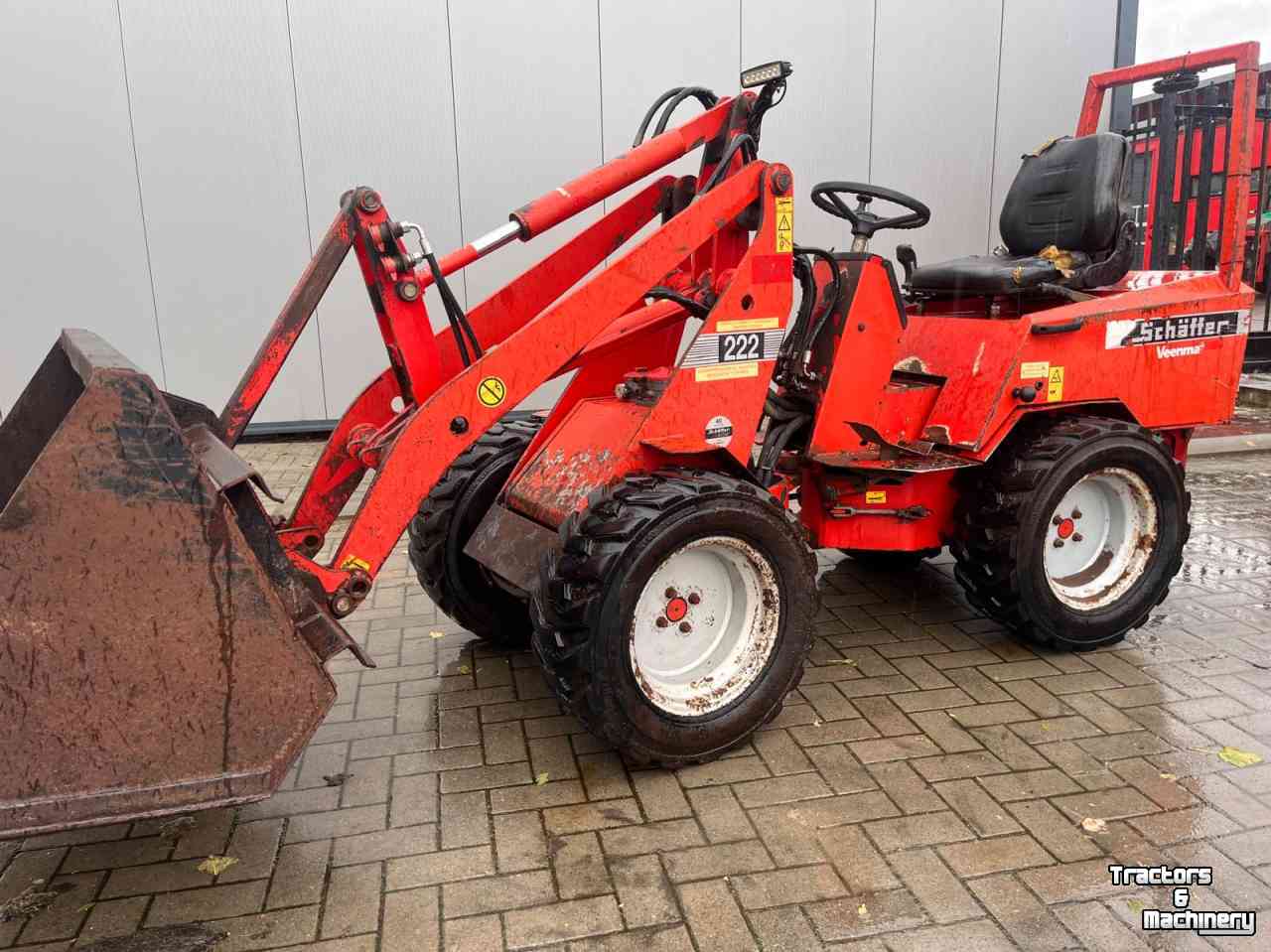 Chargeuse sur pneus Schäffer 222 minishovel