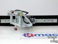 Rabot caoutchouc Qmac Modulo rubber manure scraper 2100mm hook up Thaler