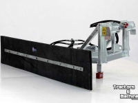 Rabot caoutchouc Qmac Modulo rubber manure scraper 2100mm hook up Thaler