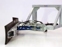 Rabot caoutchouc Qmac Modulo rubberschuif mestschuif Schaeff aanbouw