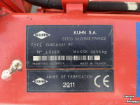 Faucheuse Kuhn GMD 802 F