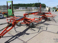 Andaineur Kuhn GA6622 dubbele cirkelhark wiersmachine hark rugger zijafleg treintjeshark