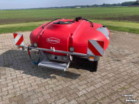 Pulvérisateur porté Steketee Sprayhub 1100 liter fronttank