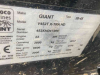 Chargeuse sur pneus Giant V 452 T HD X-Tra Shovel