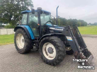 Tracteurs New Holland TS 110 4WD, 4 cilinder turbo, airco, Quicke frontlader