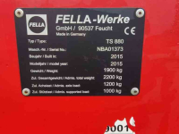 Andaineur Fella TS 880 dubbele hark/duiner