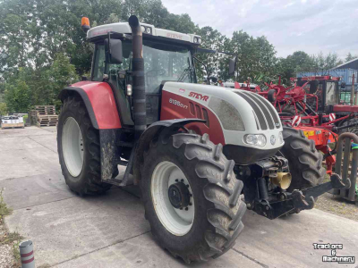 Tracteurs Steyr 6195CVT. Trimble fm 1000 ready