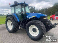 Tracteurs New Holland TM 140 Range Command, airco, fronthef + frontpto